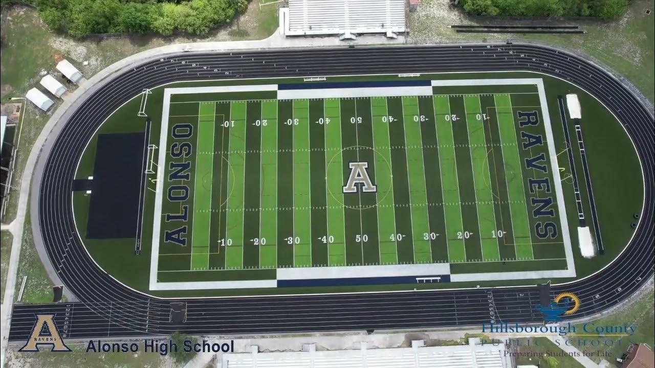 Alonso High School Athletic Field Drone YouTube