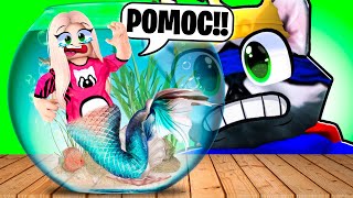 *ŠÍLENÁ* PŘEMĚNA MÁMY na MORŠKOU PANNU?? 😱