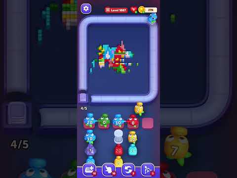 Color Blast: Block Shooter - Level 1087