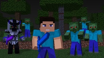 Steve Life 1-5: Full Movie - Action YellowBee Craft Animation