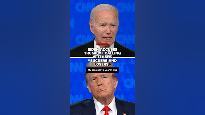 Biden to Trump: 'My son was not a loser, he was not a sucker'