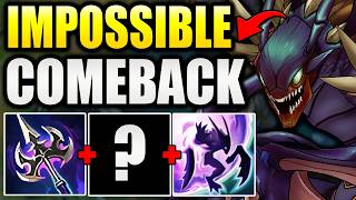 THIS KHA'ZIX JUNGLE COMEBACK SHOULD HAVE BEEN IMPOSSIBLE