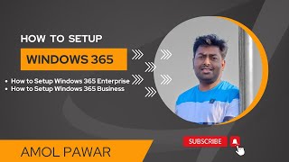 How to setup Windows 365 Enterprise