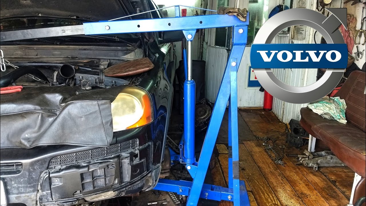 Вольво ХС90. Замена АКПП и заднего сальника коленвала. - YouTube