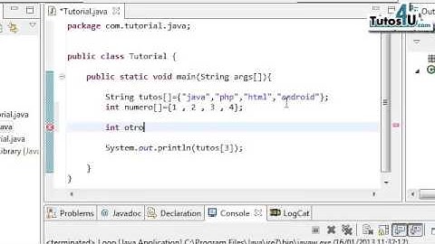 Arrays. Tutorial 26. Curso de Programación Java en Español.