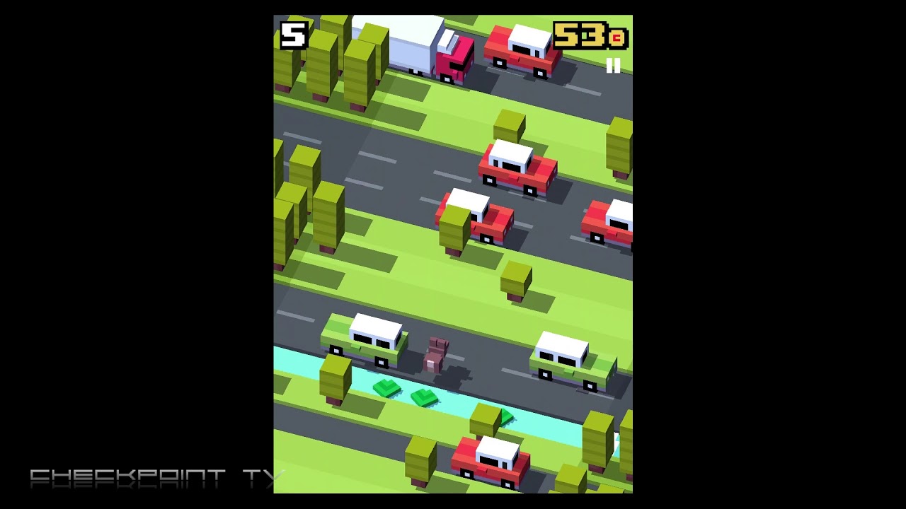 Crossy Road Why Did The Chicken Cross The Road Ios Gameplay Youtube