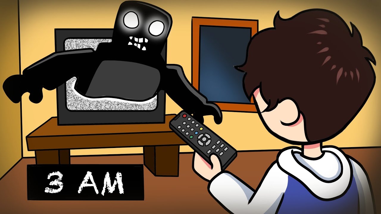 NUNCA DEJES la TELEVISIÓN ENCENDIDA a LAS 3 AM !! (TODOS LOS FINALES) - DeGoBooM