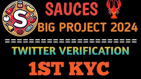 ||sauce x (twitter) verification|| Full DETAILED VIDEOS|| KYC VERIFICATION||