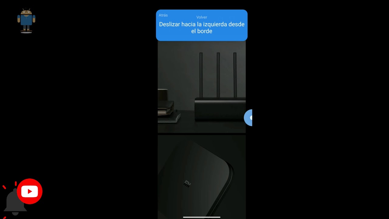 Usar gestos en vez de botones en MIUI