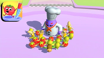 Fruit Rush - All Levels Gameplay Android,ios (Levels 61-63)