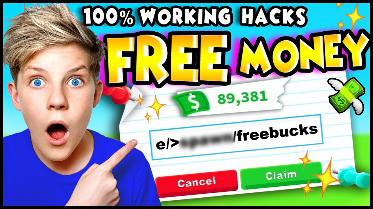 New Working Hacks To Get Free Bucks In Adopt Me Working 2020 Get Free Money Adopt Me Prezley Youtube - roblox money hack adopt me