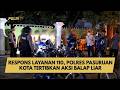 RESPONS LAYANAN 110, POLRES PASURUAN KOTA TERTIBKAN AKSI BALAP LIAR