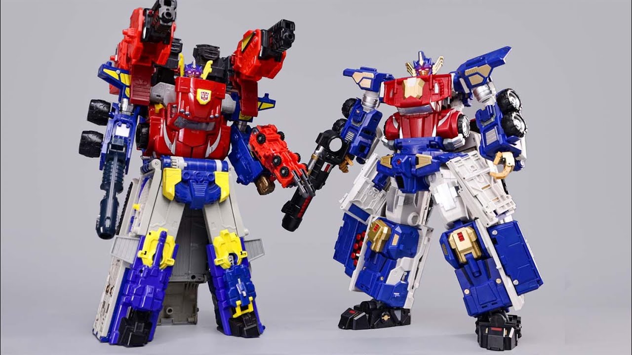 FansHobby FH MB-15 Naval Commander and Hasbro Armada Optimus Prime review  and compare.Mangmotion