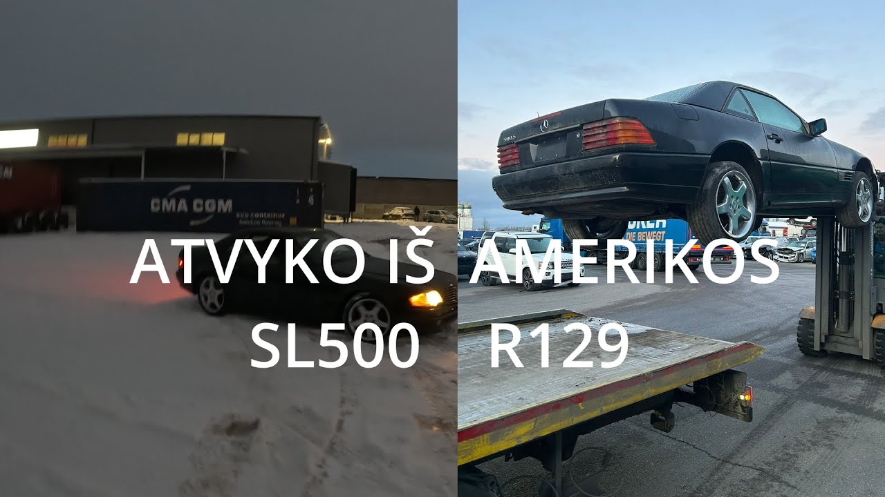 LT PiP S04E01 Atvyko Amerika MB SL500 R129