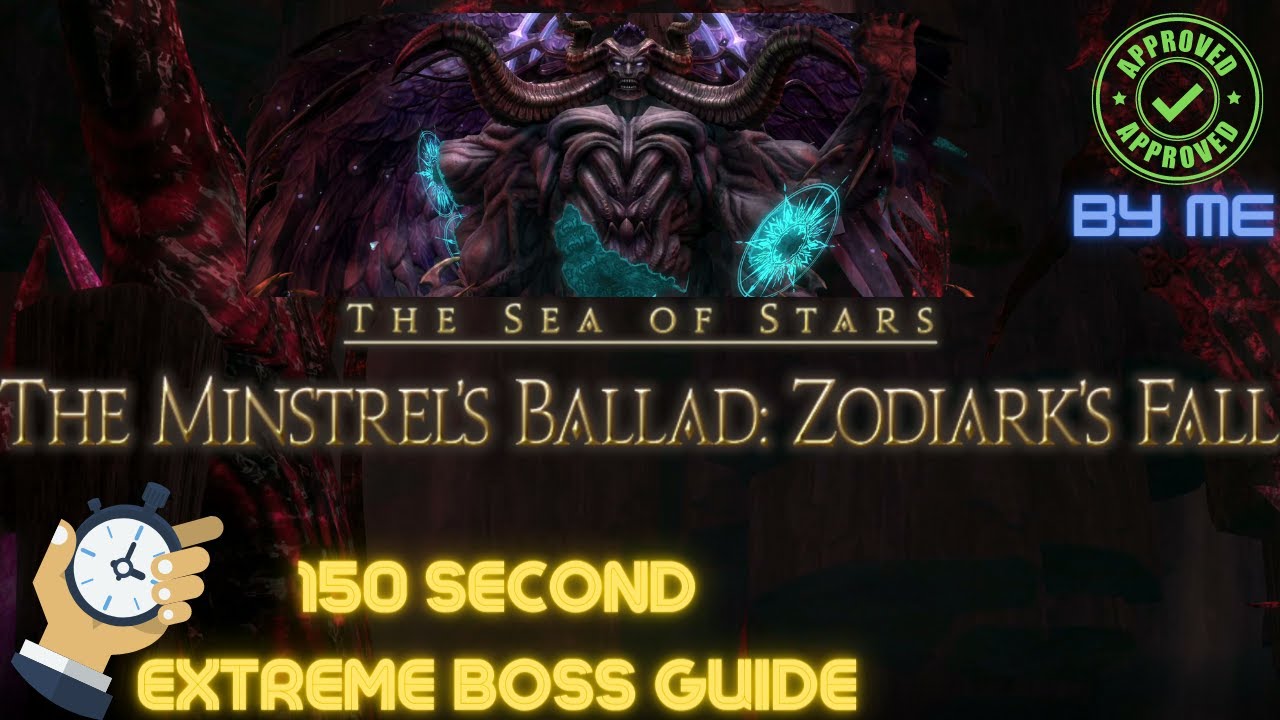 Zodiark Extreme Trial Guide 150 SECOND EXTREME BOSS GUIDE FFXIV ENDWALKER YouTube