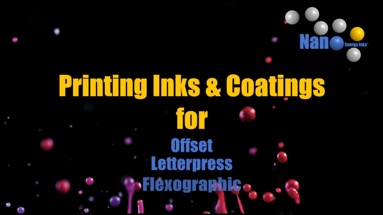 Nano Energy Inks Promo - YouTube
