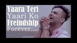 Friendship day special ! cover of "tere jaisa yaar kahan" from the
movie "yaarana" starring amitabh bachchan, amjad khan, neetu singh,
kader tanuja, ra...