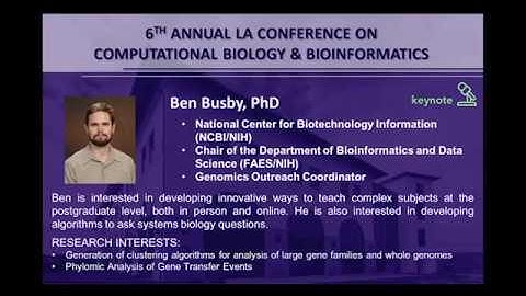 6ALCCBB Section 3 Dr. Ben Busby