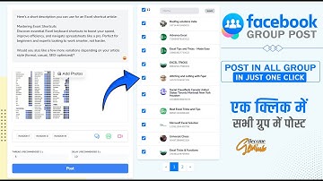 How to Share a Post to Multiple Facebook Groups at Once 2025 | Share Post to All Groups Easily