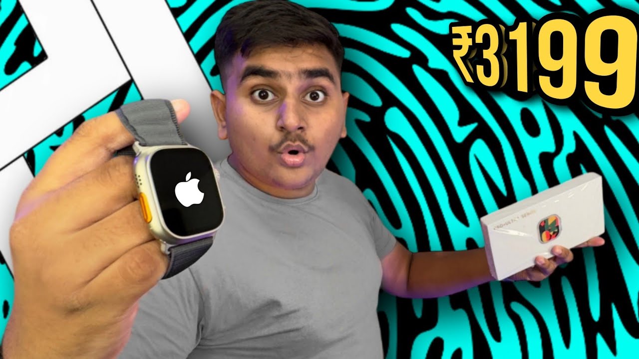 Apple Watch Ultra Clone Apple Watch Ultra Clone Unboxing Apple