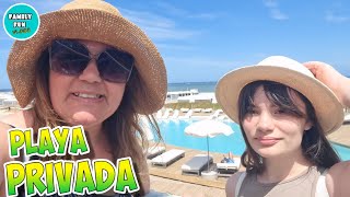 Vamos a una PLAYA PRIVADA de LUJO 🌴 Vacaciones en MAR DEL PLATA