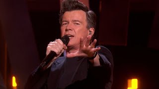 Video thumbnail of "Rick Astley Rocks New Year's Eve with 'Never Gonna Give You Up' on BBC (2024)"