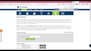 How to Create a Database for Wordpress Blog
