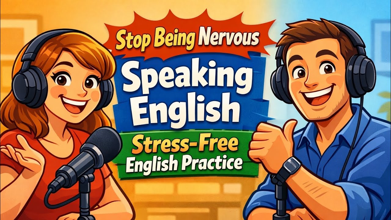 Stop Being Nervous Speaking English | Stress-Free English Practice