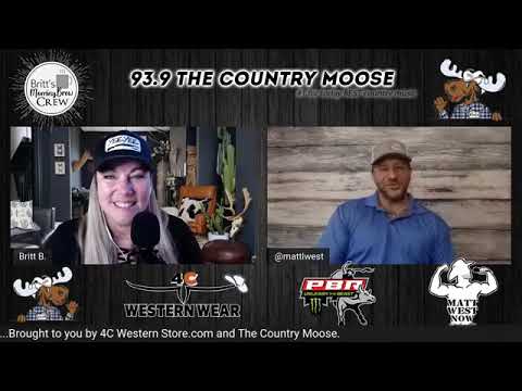 Britt Bailey & Matt West Talk PBR - 93.9fm The Country Moose - YouTube