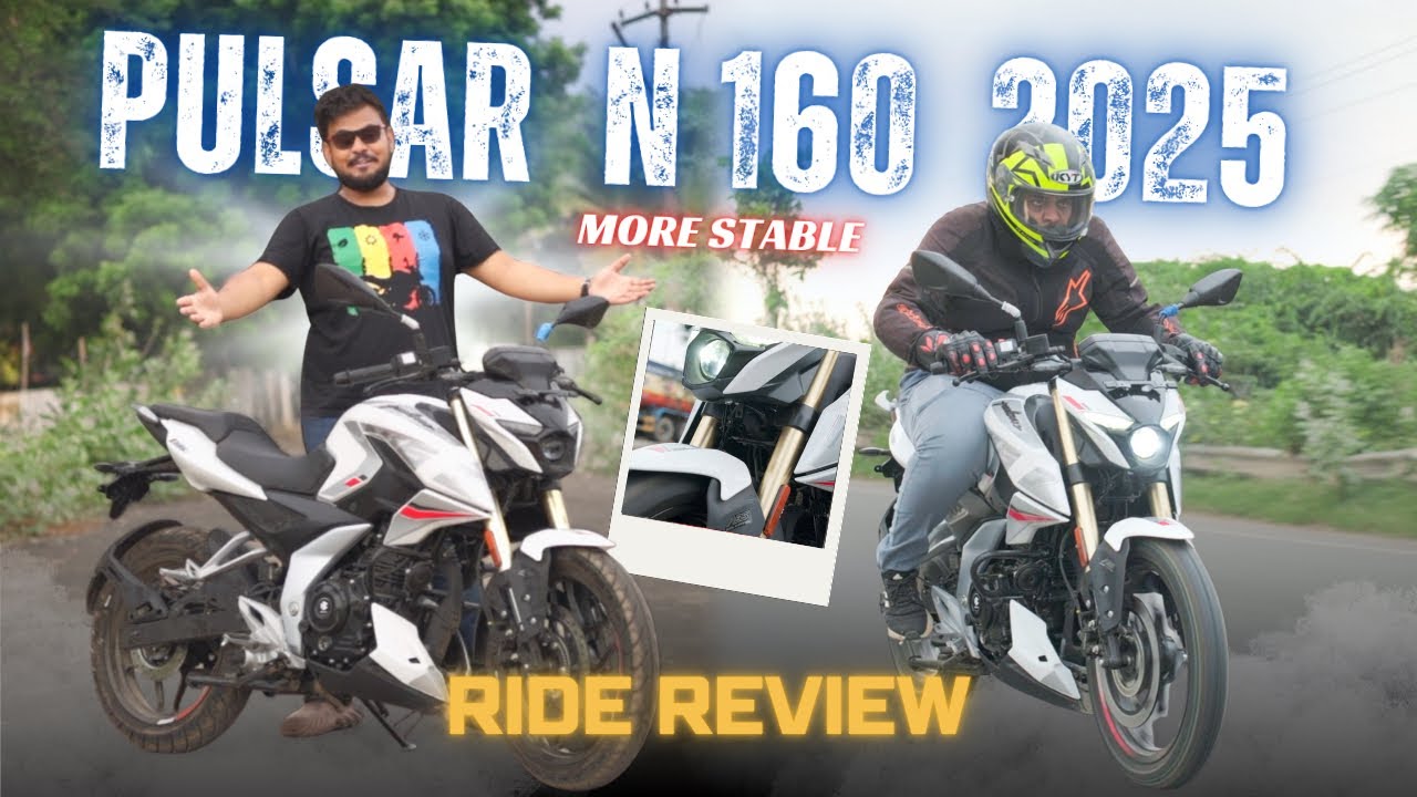 Pulsar N160 2025 | Обзор езды | Лучший 160-кубовый мотоцикл с хорошим пробегом 🔥