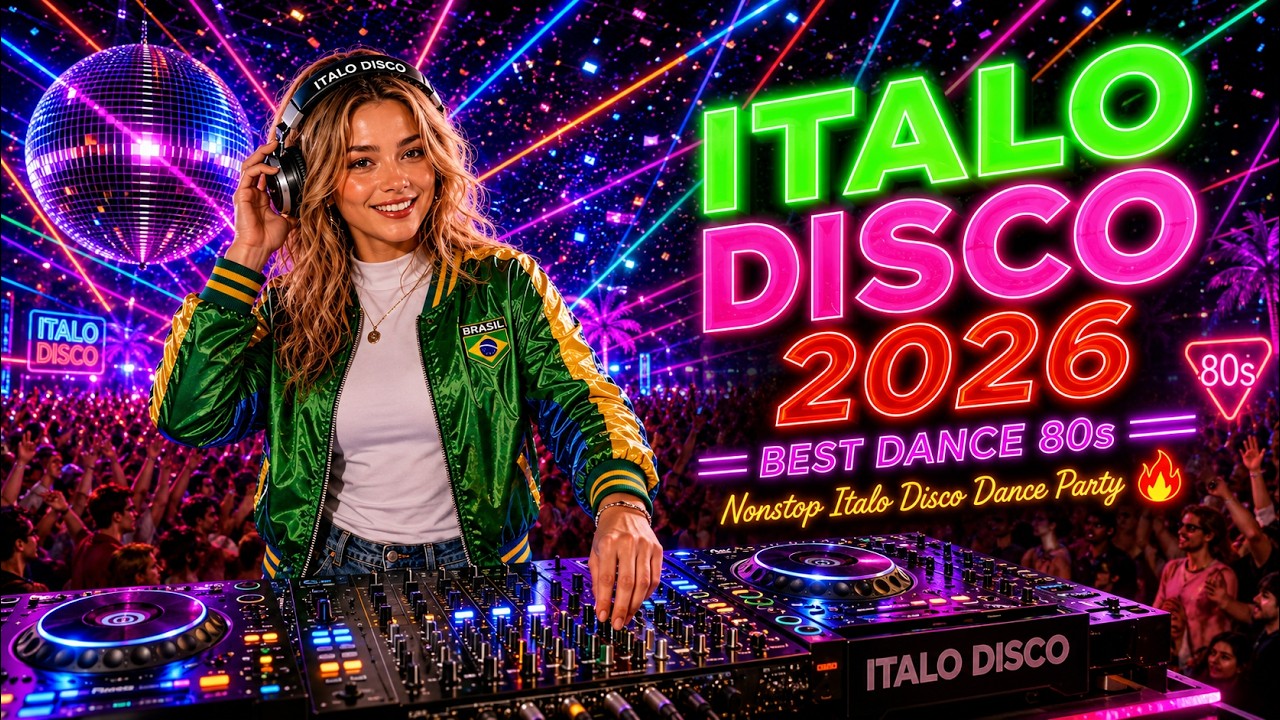 Italo 80s Disco Hits 💿 ULTIMATE RETRO MIX | Nonstop Italo Disco