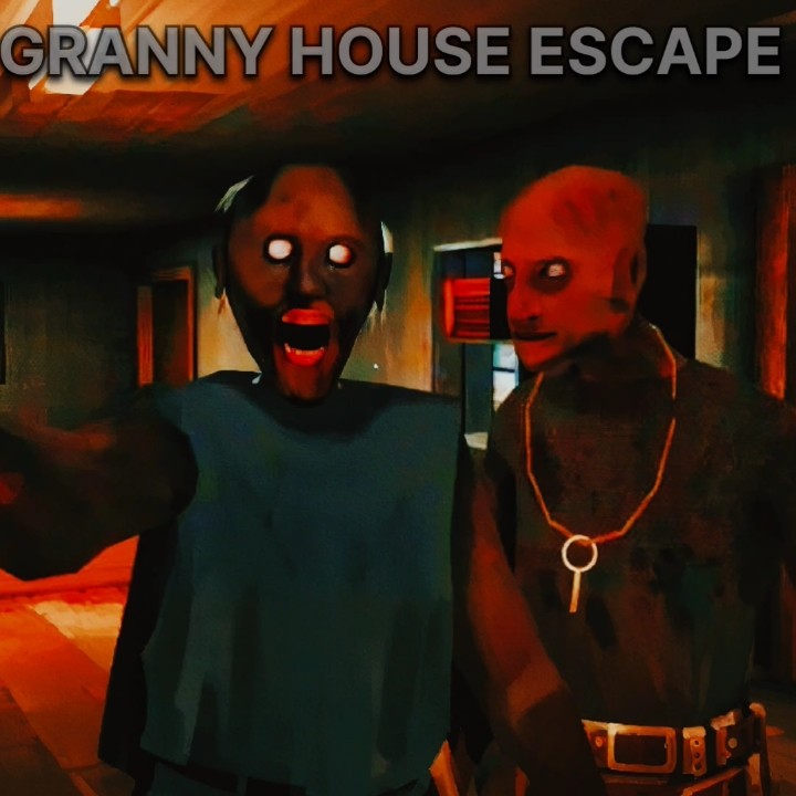 Grandpa And Granny House Escape. || ☠️ Granny Horror Game || #part4 ...
