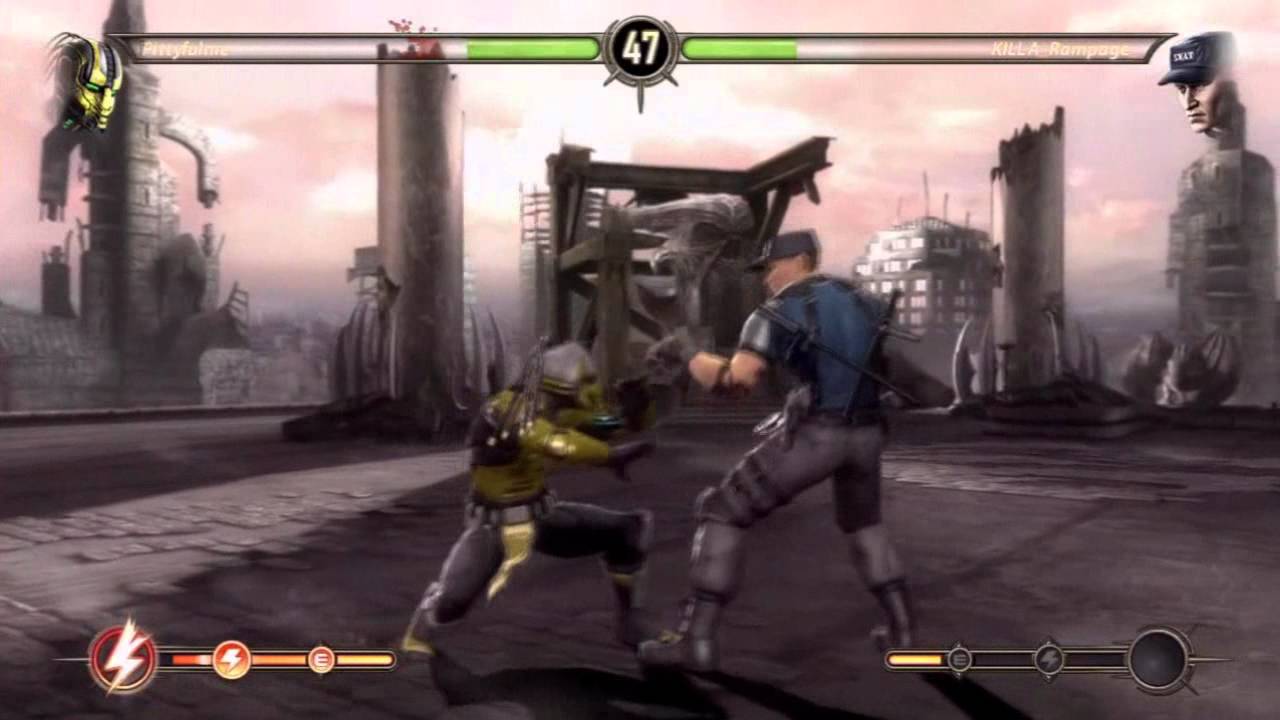 Mortal Kombat 9 (2011) online matches vs Pittyfulme