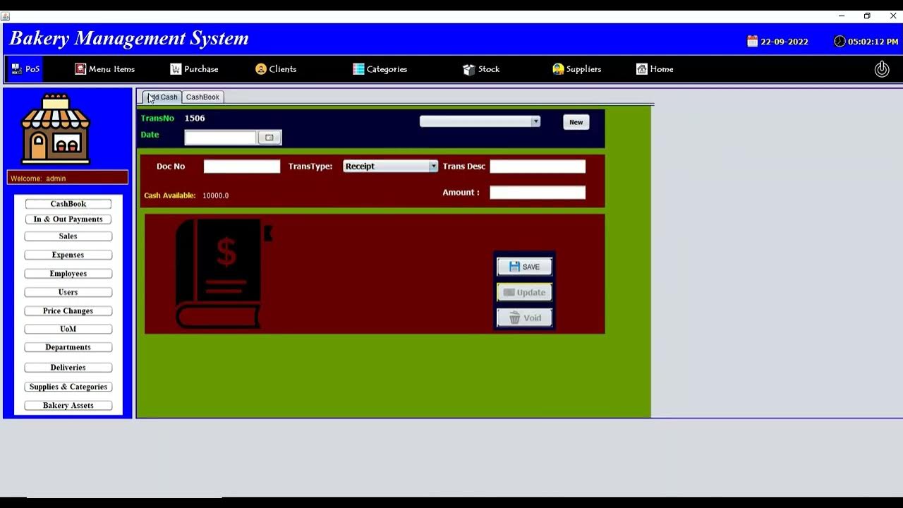 Bakery Management System - YouTube
