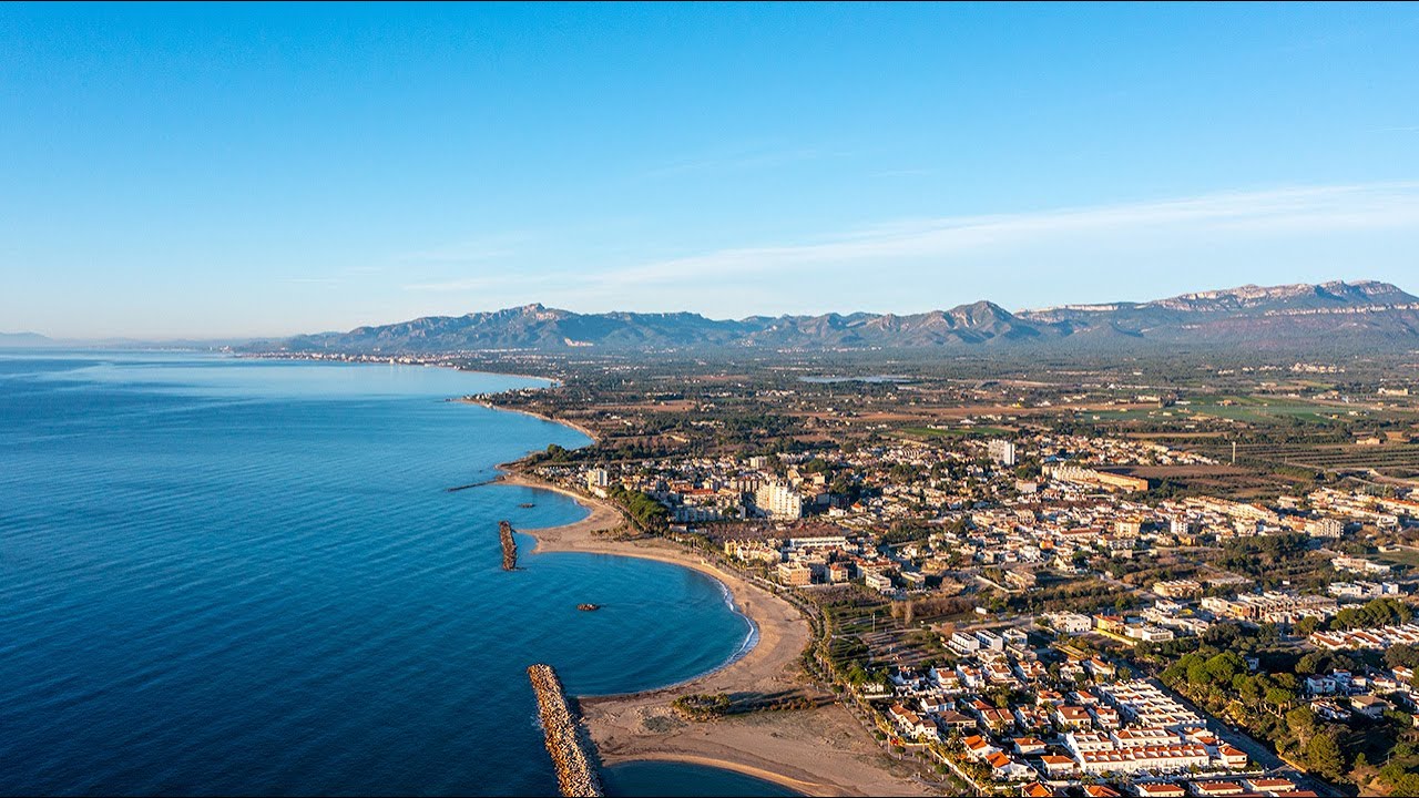 Spain Drone Footage Costa Dorada Cambrils Video Production Jazz Music v.9