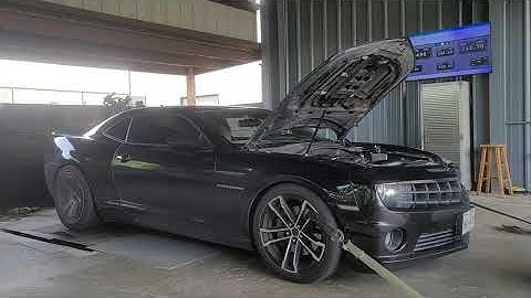 2010 Camaro SS Kooks Long Tube Headers TSP Stage 1 cam Dyno Pull