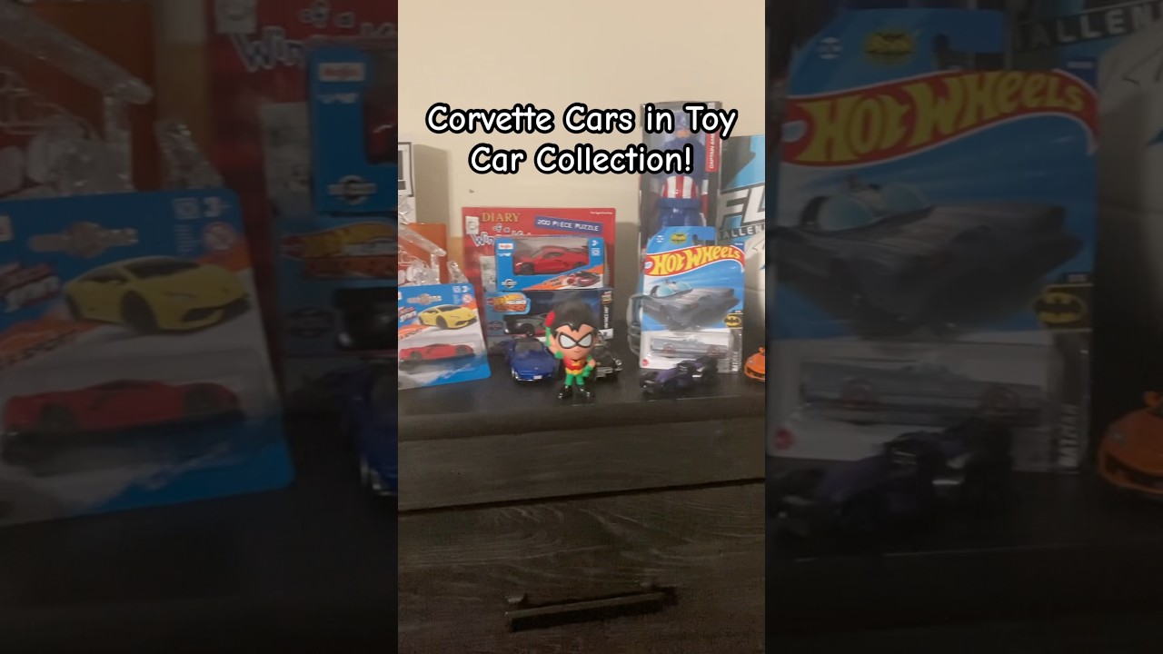 Corvette Cars in Toy Car Collection!🏎️ 