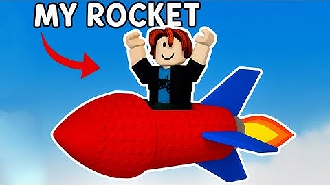 building the FASTEST Rocket in Roblox…