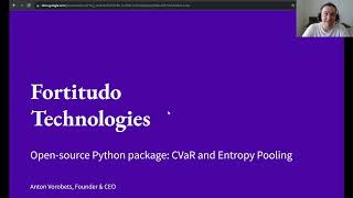 1. CVaR and Entropy Pooling