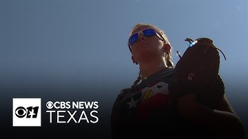 Young softball player turns hearing loss into superpower, inspiring social media buzz