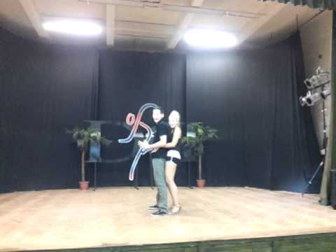 ChaB - Anett Bachata Partnerwork without music - YouTube