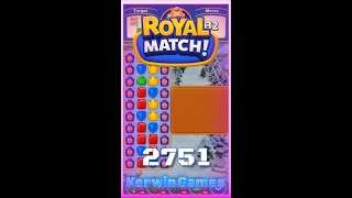 Royal Match Level 2751 - No Boosters Gameplay