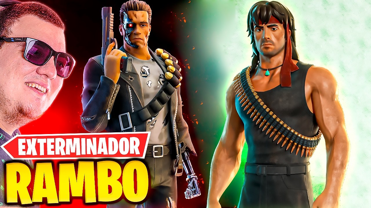 STALONNE VS SCHWARZENEGGER NO CORRE FORTNITE