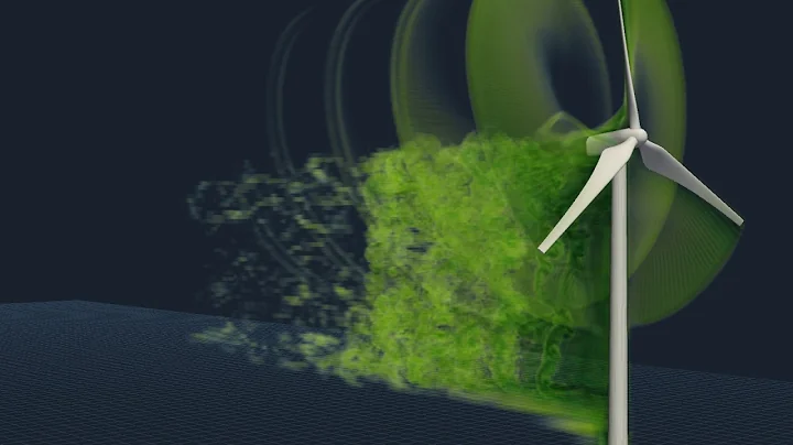 Wind Turbine OpenFOAM Simulation - Gray - by CFD Support