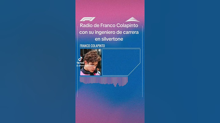 Alpine hizo llorar a franco colapinto F1 #formula1