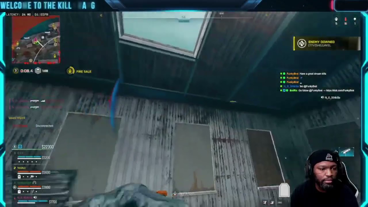 Single kill at 1:00:40