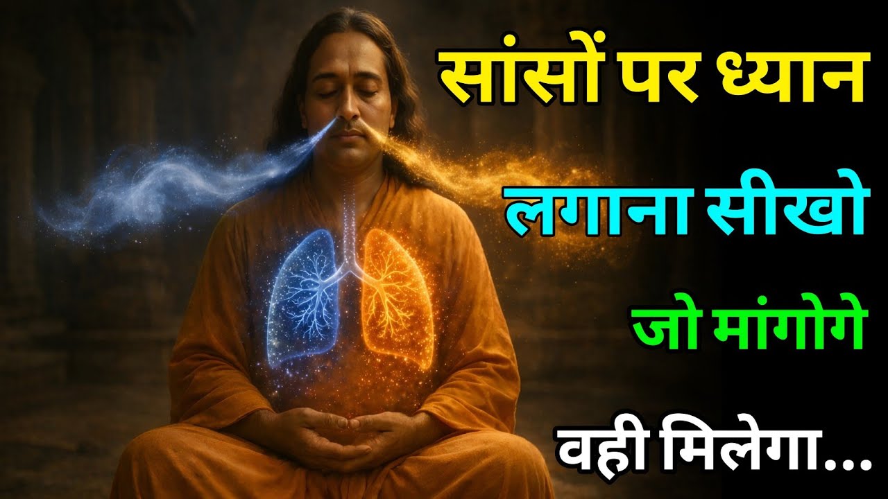 ब्रह्मांड से सीधे बात करना सीखो, सांसों पर ध्यान लगाओ जो मांगोगे वही मिलेगा | Paramhansa Yogananda