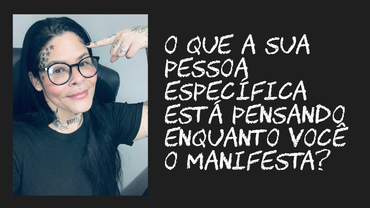 O que sua pessoa específica está pensando enquanto você o manifesta?Lei da suposição