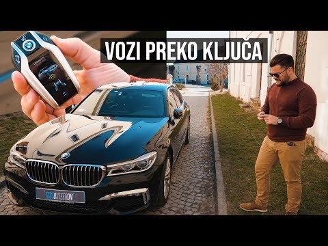 BMW Serije 7 se vozi preko ključa!!!