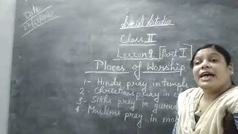 Class-2 Social Studies Chapter-9 Part-1 By Savita Singh